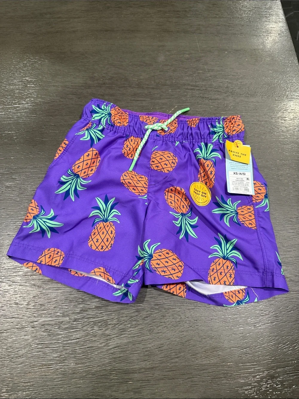 Pack 2 Shorts Tropical Kids Swim  - Pineapple & Flamingo Prints